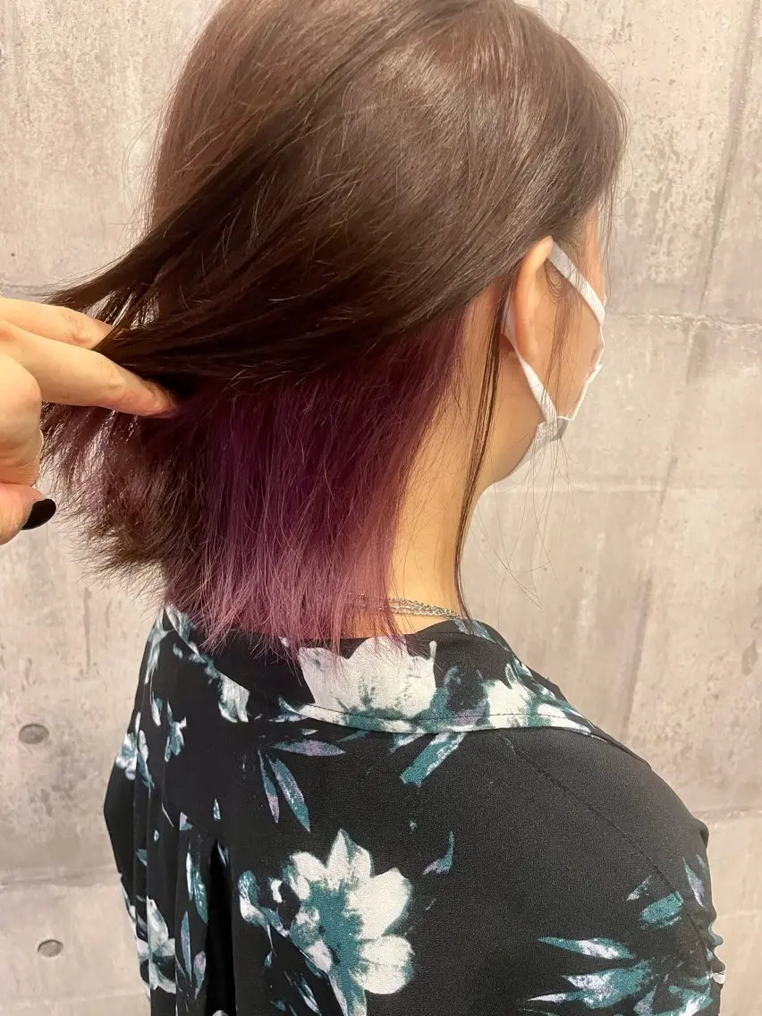 ミディアム カット ヘアカラー yuimarl切田 はじめ✨のヘアスタイル
