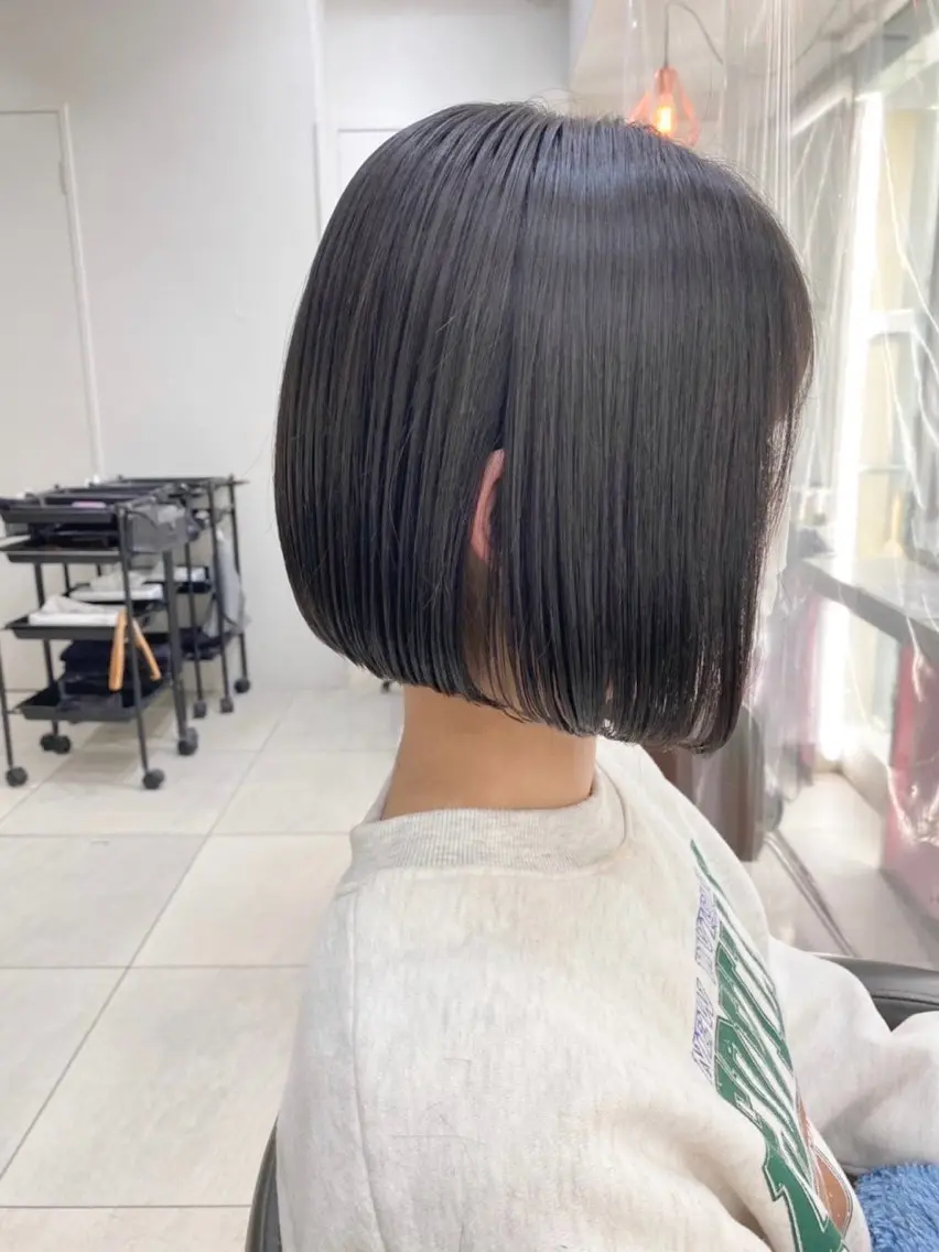 ショート モテ髪🫧赤み消し カラー表参道きょうこのヘアスタイル