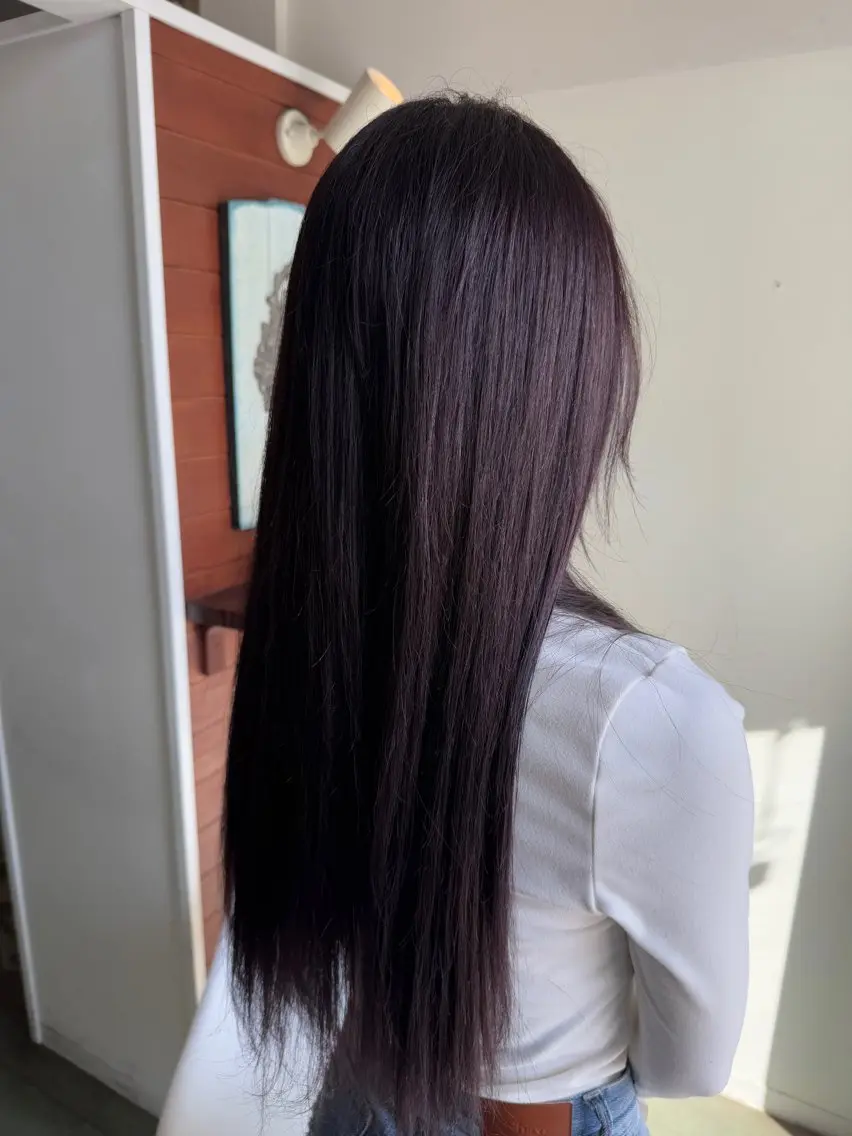 ロング カラー 大塚 しおりのヘアスタイル