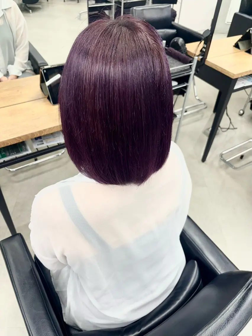 ショート カラー ヘアカラー トリートメント 透明感カラー🫧 /hinaのヘアスタイル