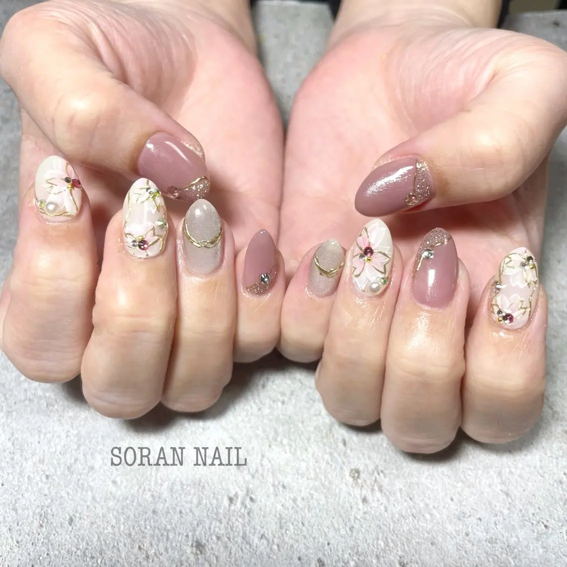 ネイル ハンドネイル soran nailのネイルデザイン