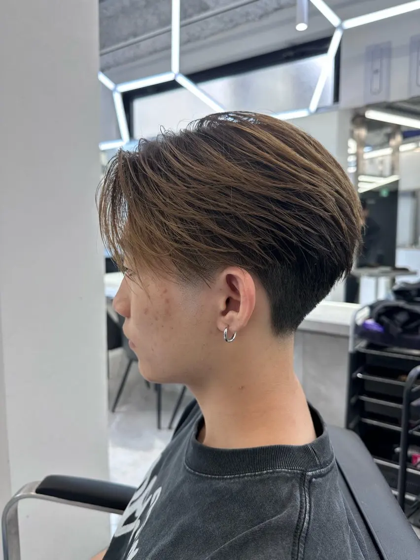 メンズ カット 💎メンズカット /フェザー/細野💎のヘアスタイル