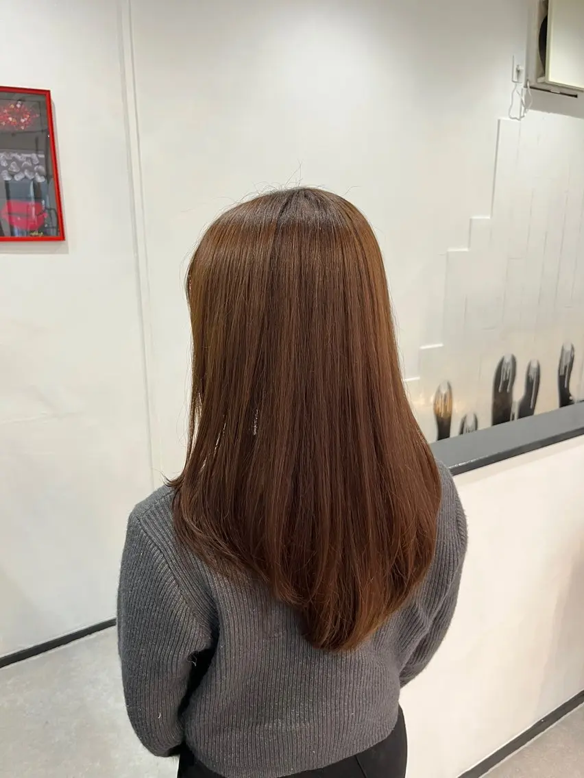 ロング かわの ひとしのヘアスタイル