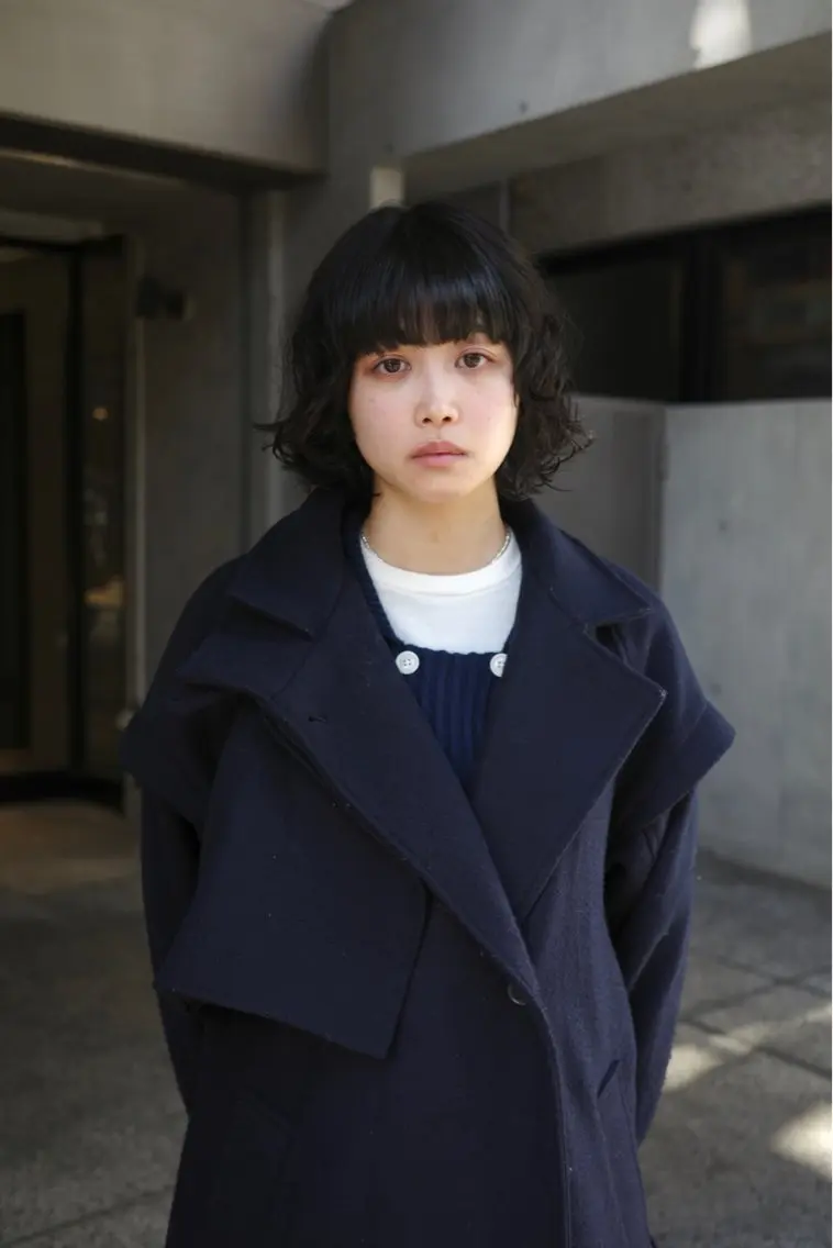 ミディアム パーマ カット パーマ NERO 松井 隆人のヘアスタイル