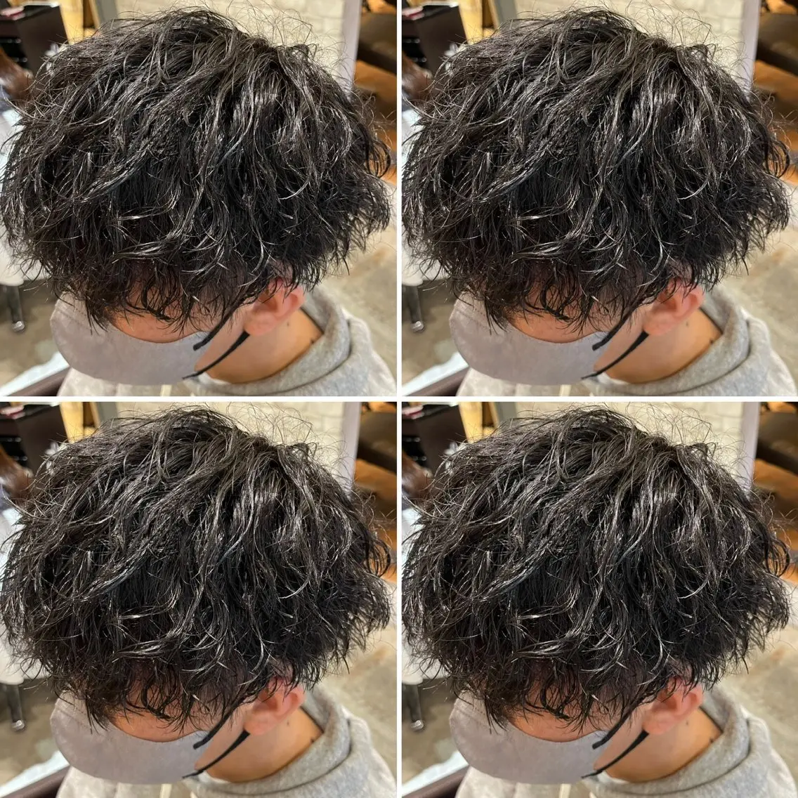 パーマ メンズ カット パーマ トリートメント ヘアセット メンズパーマ特化 店長望月謙二郎のヘアスタイル