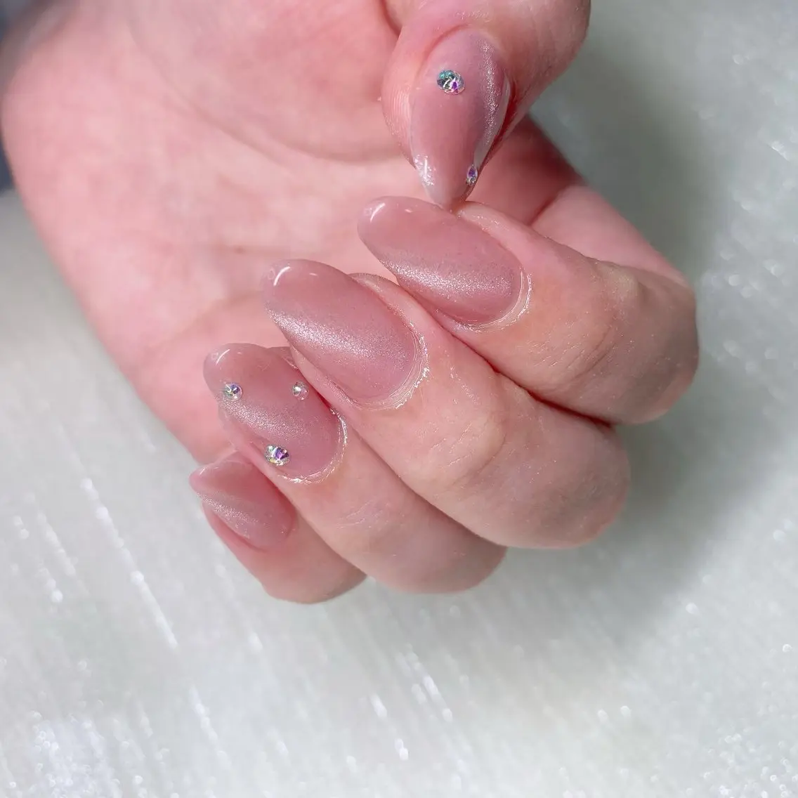 ネイル ストーンネイル ハンドネイル Nailist suzuのネイルデザイン