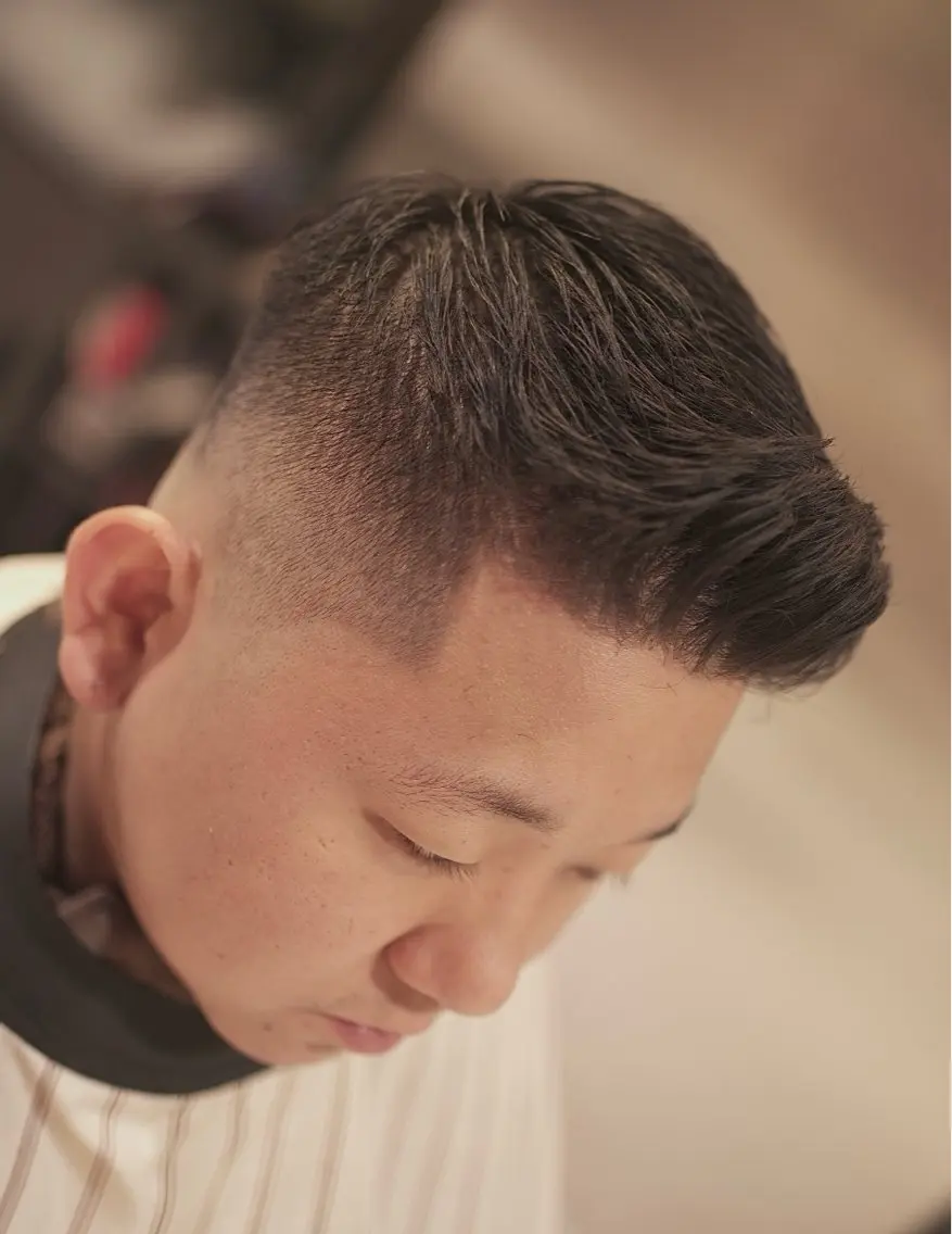 メンズ フェードカット カット 吉祥寺バーバー takumiのヘアスタイル