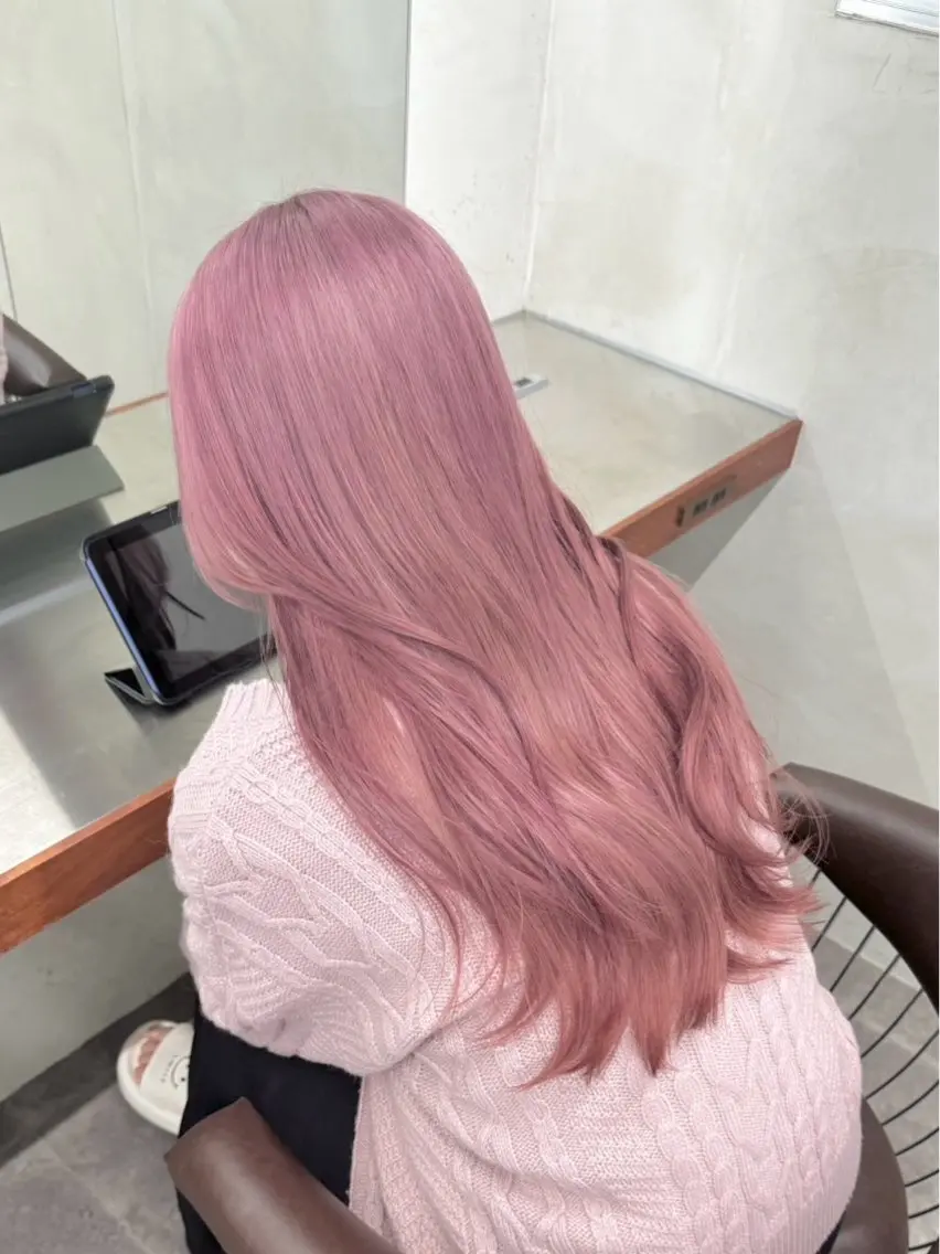 ロング カラー アッシュ ベージュカラー ブリーチ ブロンド ブラウンカラー カット ヘアカラー トリートメント ブリーチ　ハイトーン 特化🌈フジタハルキのヘアスタイル