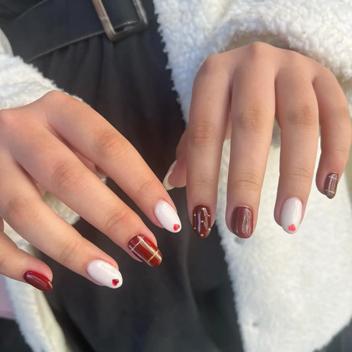 ネイル なぽ ❤︎長さだし / 韓国nailのネイルデザイン