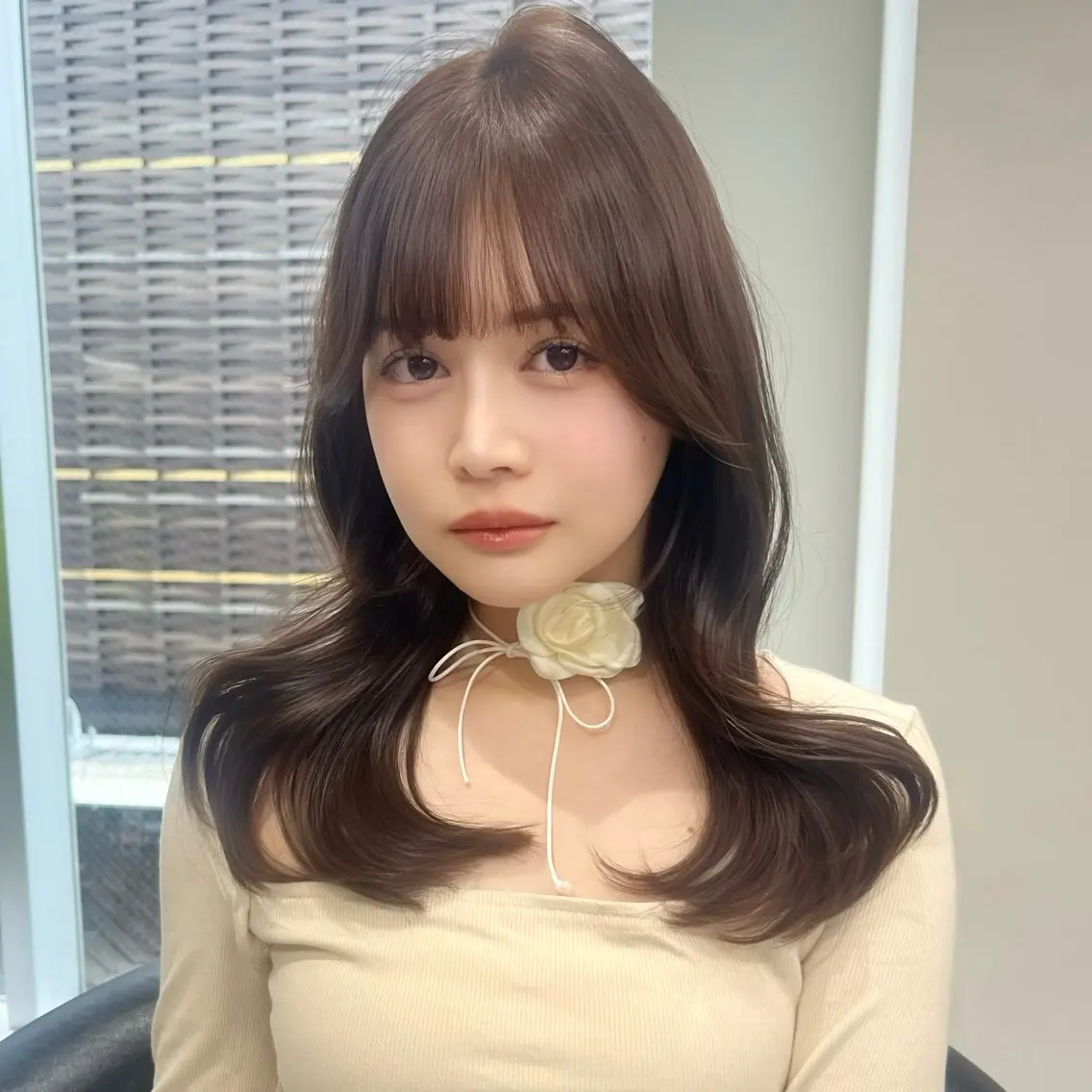 セミロング mao🫧／ 京都河原町のヘアスタイル