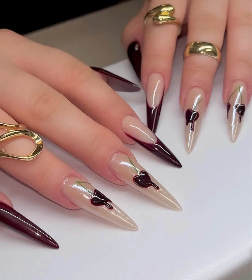 ネイル グラデーション キラキラネイル ワンカラーネイル 冬ネイル Jenn Nail Salonのネイルデザイン