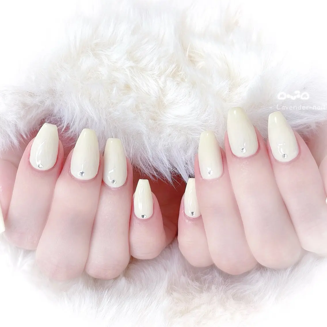 ネイル ハンドネイル Lavender nail·中島公園のネイルデザイン