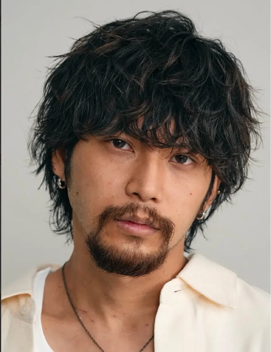 パーマ メンズ カット パーマ fifth天神 パーマ特化/石橋航海のヘアスタイル