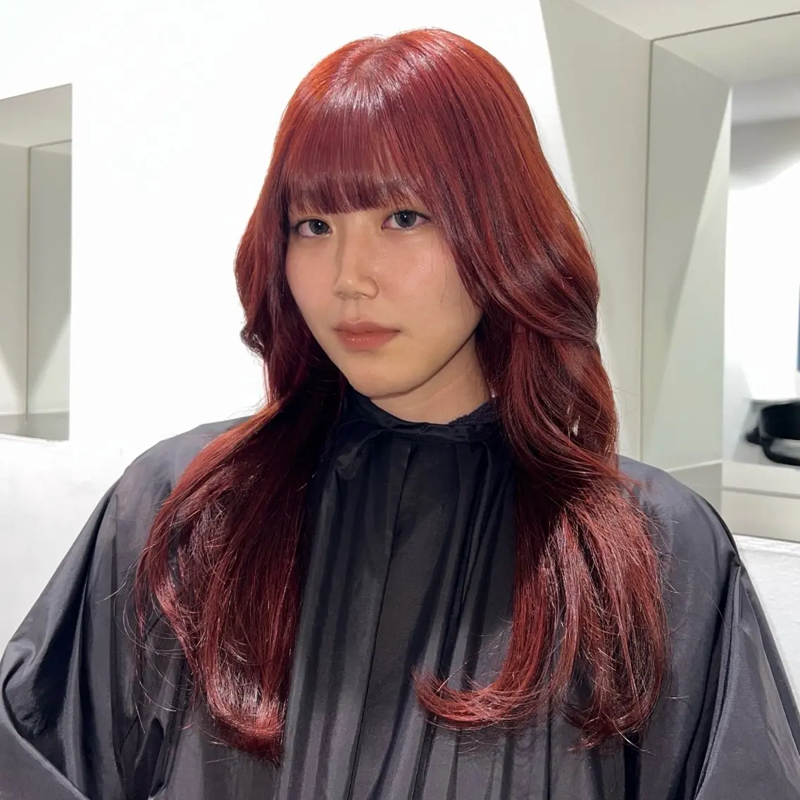 ロング カラー ブリーチ ブリーチなしカラー ヘアカラー 大阪梅田/髪質改善/ 透明感カラー/ジョーのヘアスタイル