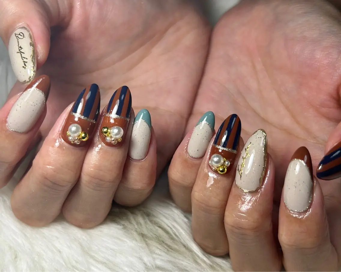 ネイル 持ち込み ハンドネイル Era nailのネイルデザイン