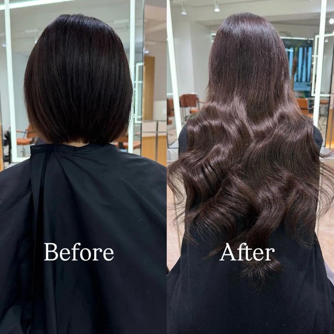 ロング カラー シールエクステ ハイトーンカラー エクステ ヘアカラー エクステ シールエクステ特化 ハイトーン、NANAのヘアスタイル