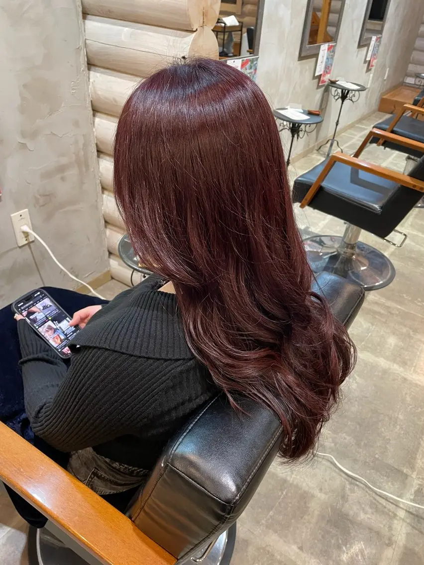 カラー ブラウンカラー レッドカラー カット ヘアカラー トリートメント 🐾及部 あんな/ お悩み解決🐾のヘアスタイル