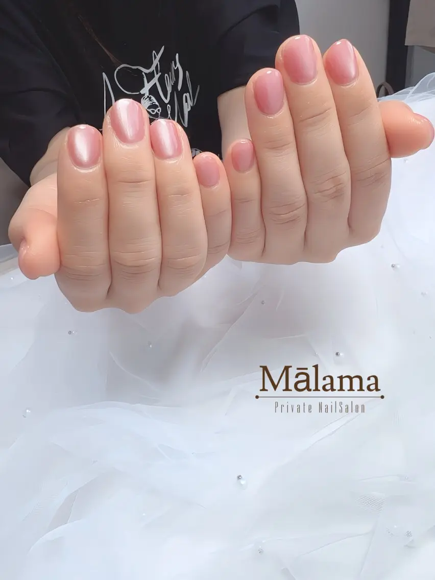 ネイル ジェルネイル マグネットネイル Malama ___Ayakaのネイルデザイン