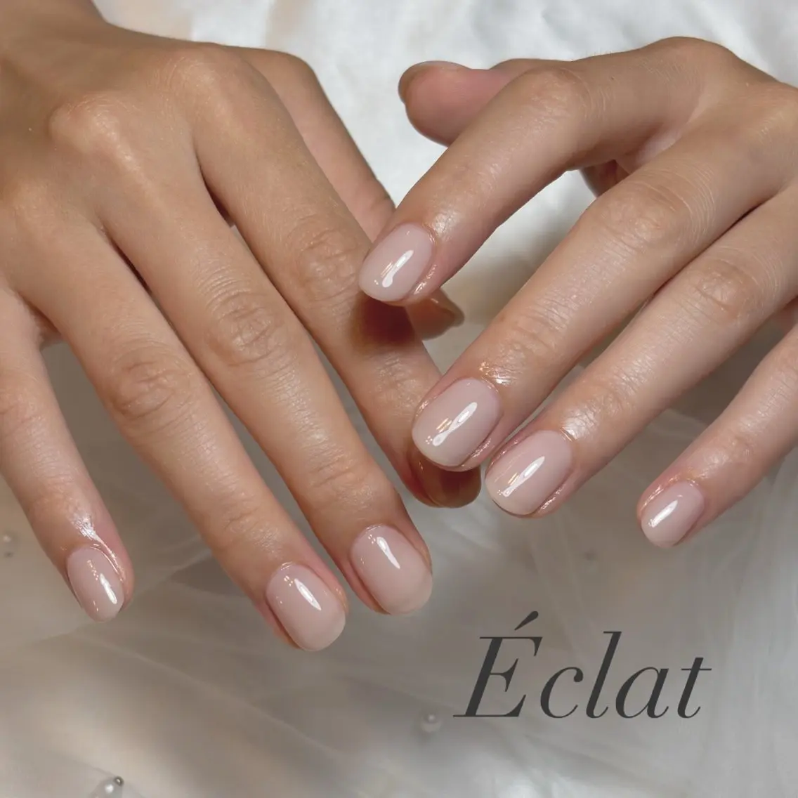 ネイル オフィスネイル ハンドネイル nail salon Éclatのネイルデザイン