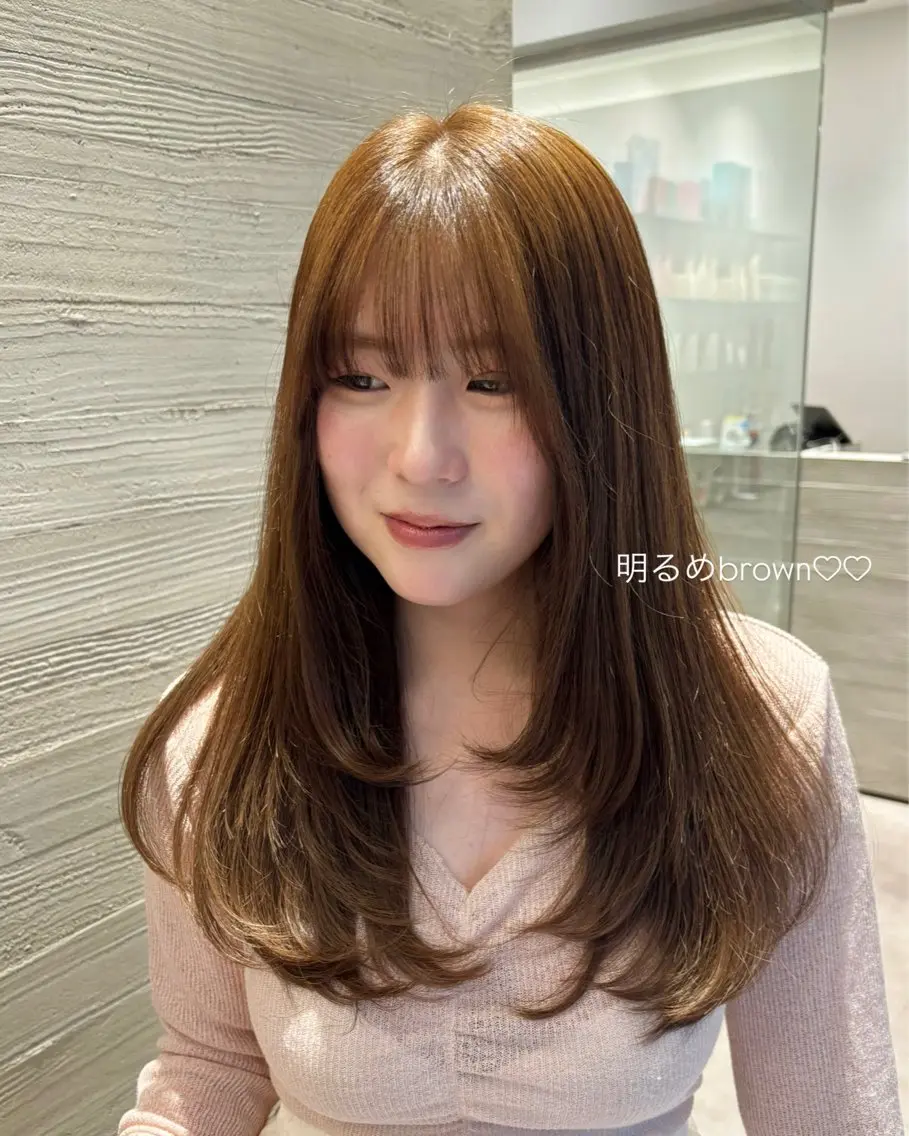 ロング レイヤーカット 🤍tomoka 🤍のヘアスタイル