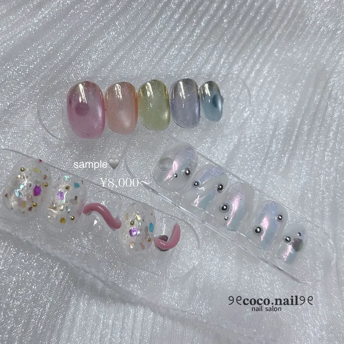 ネイル lili.nail y2k/長さ出しのネイルデザイン