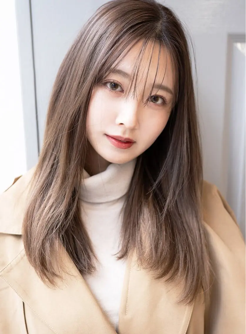 セミロング カラー ACRO 梅田店のヘアスタイル