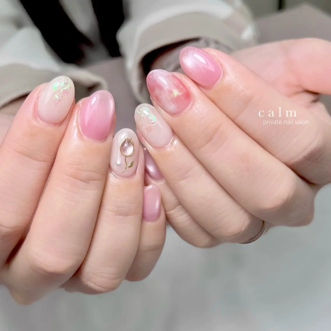 ネイル ハンドネイル calm 〔ｶｰﾑ〕のネイルデザイン