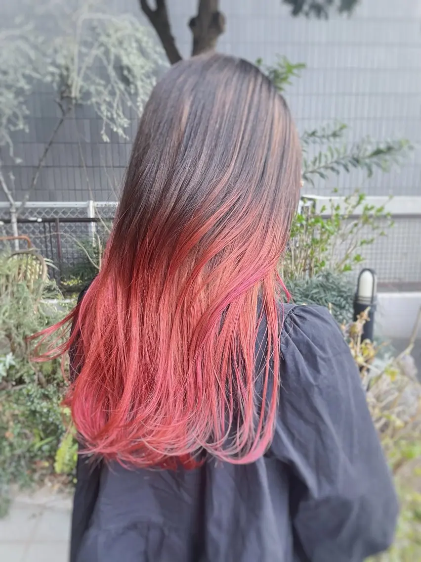 ロング カラー カット ヘアカラー 【髪質改善✨】 sanaのヘアスタイル