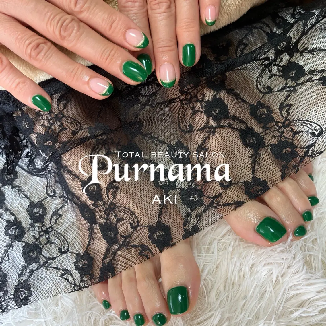 ネイル ハンドネイル Purnama あきのネイルデザイン