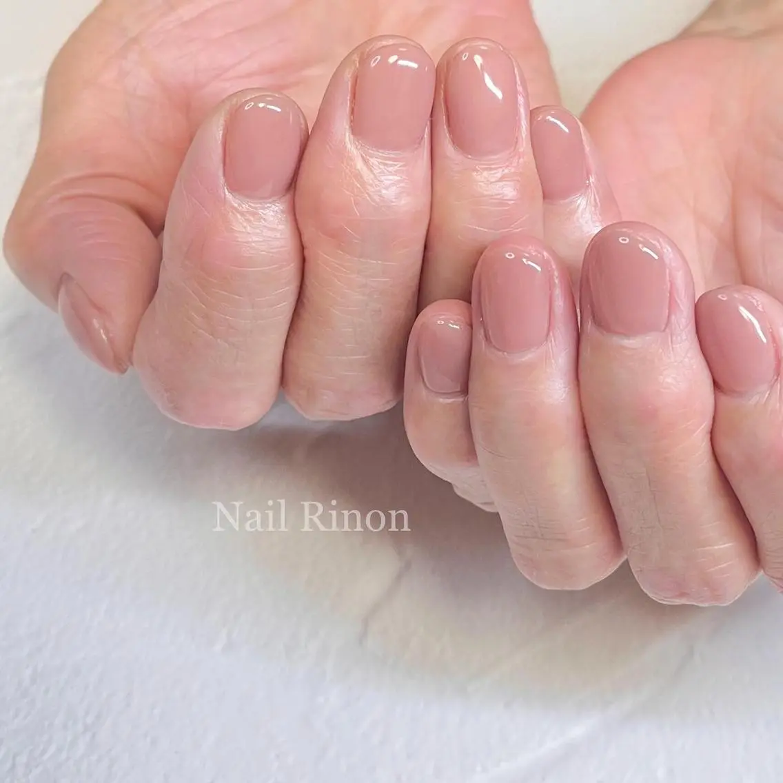ネイル 氷ネイル・うるうるネイル ハンドネイル Nail Rinonのネイルデザイン