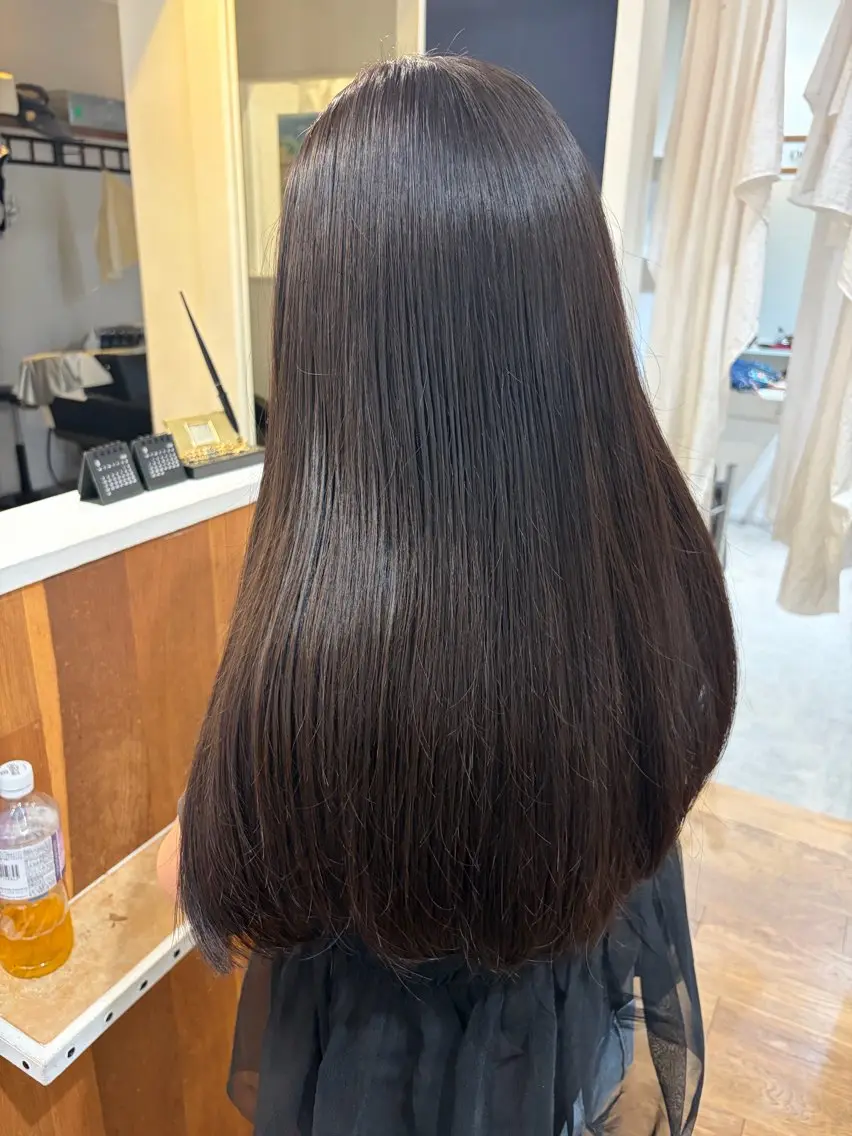 ロング カラー ヘアアレンジ ボブ ロング カット トリートメント 無料カットモデル‪✨ ✂️Nanami🌷のヘアスタイル