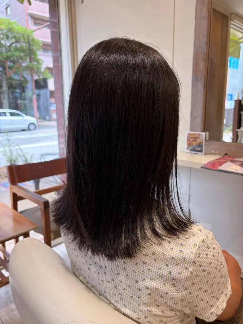 ミディアム カット トリートメント NICCOLO室見 Erinaのヘアスタイル