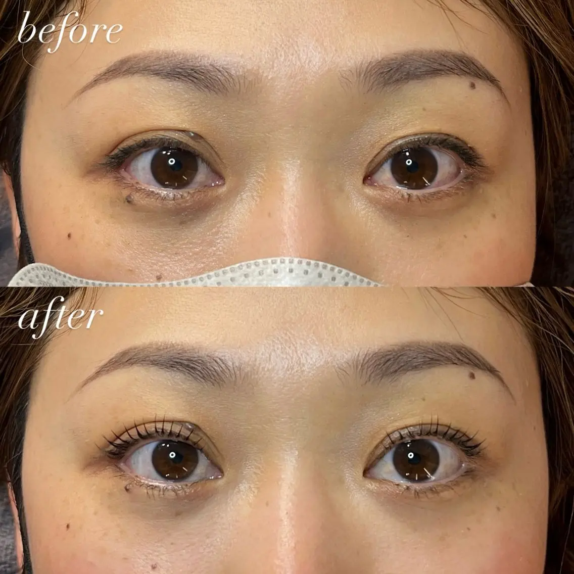 マツエク・マツパ 一重×まつ毛パーマ マツパ seReno KOHAKUの眉毛・アイブロウイメージ