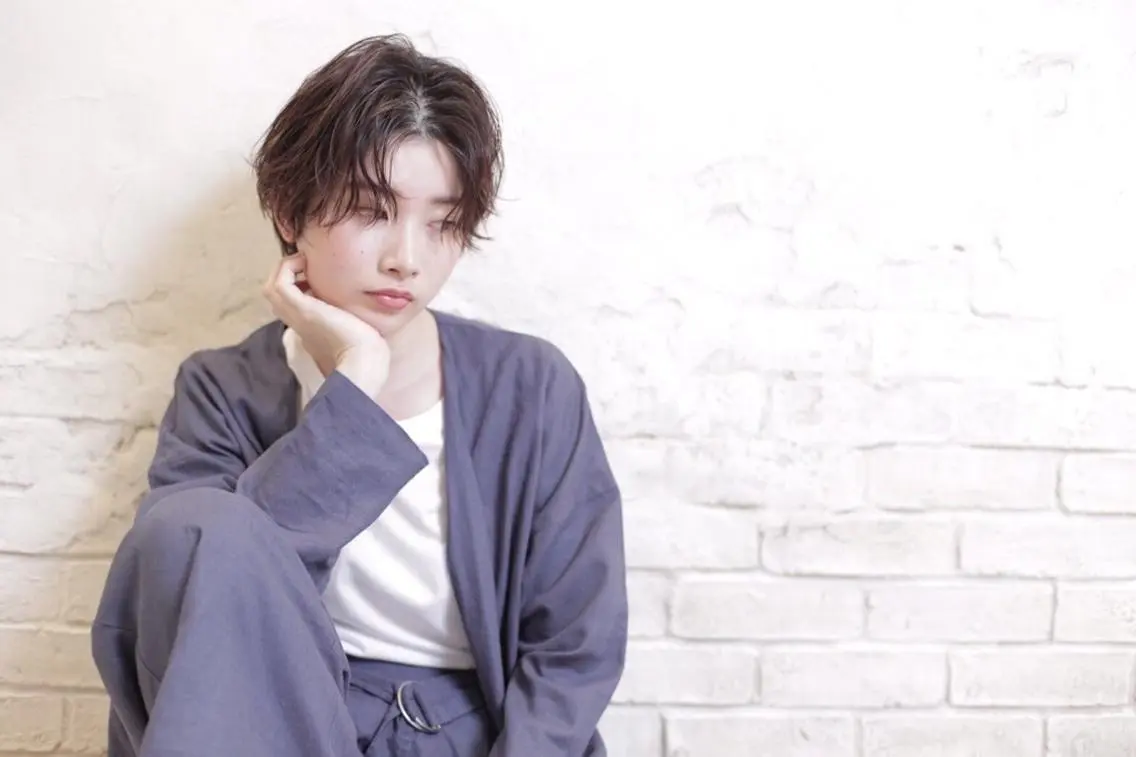 ショート カラー 柔らかカラー🫧🌱 ナナコのヘアスタイル