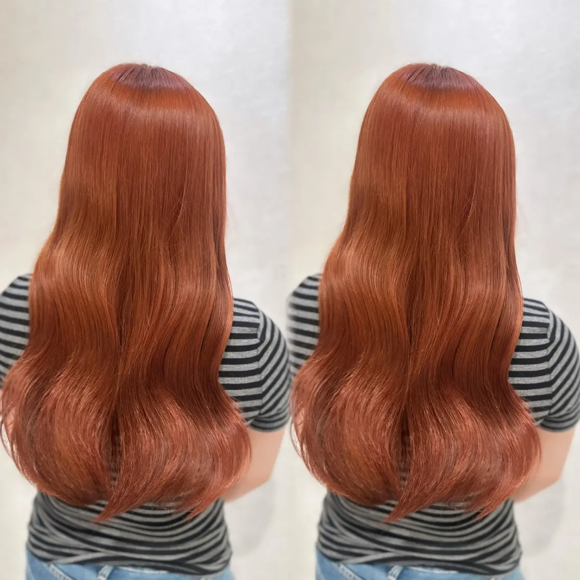 ロング ヘアカラー YUI 🎀 艶髪 / 透明感のヘアスタイル