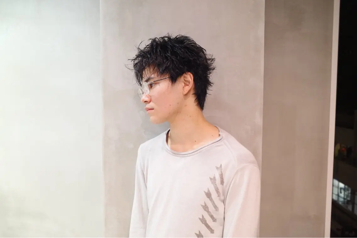 パーマ メンズ カット パーマ fifth 清水睦月のヘアスタイル
