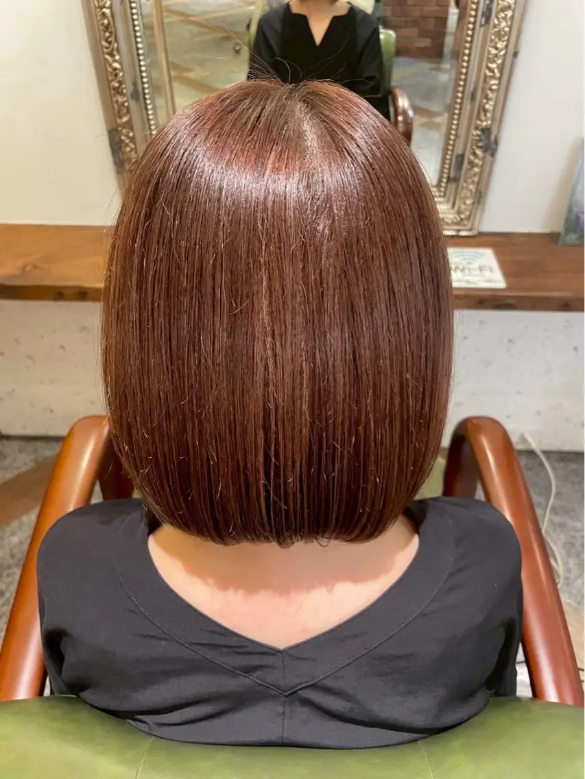 カラー 加部 采音のヘアスタイル