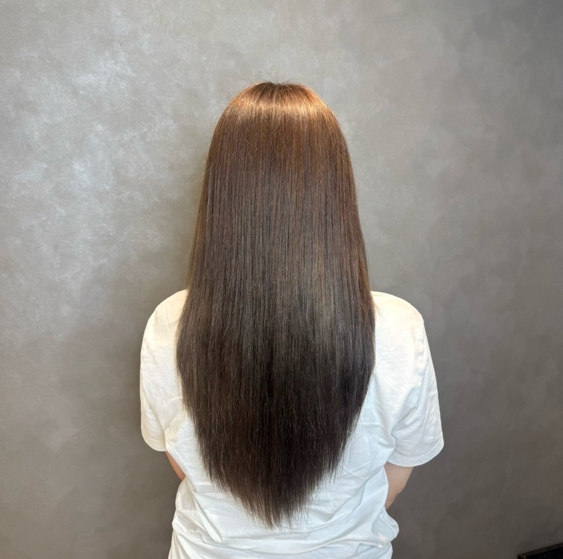 ロング カラー ヘアカラー トリートメント MISA カラー / 縮毛矯正のヘアスタイル