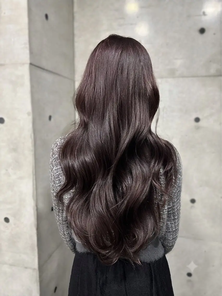 ロング カラー 古野 麟のヘアスタイル