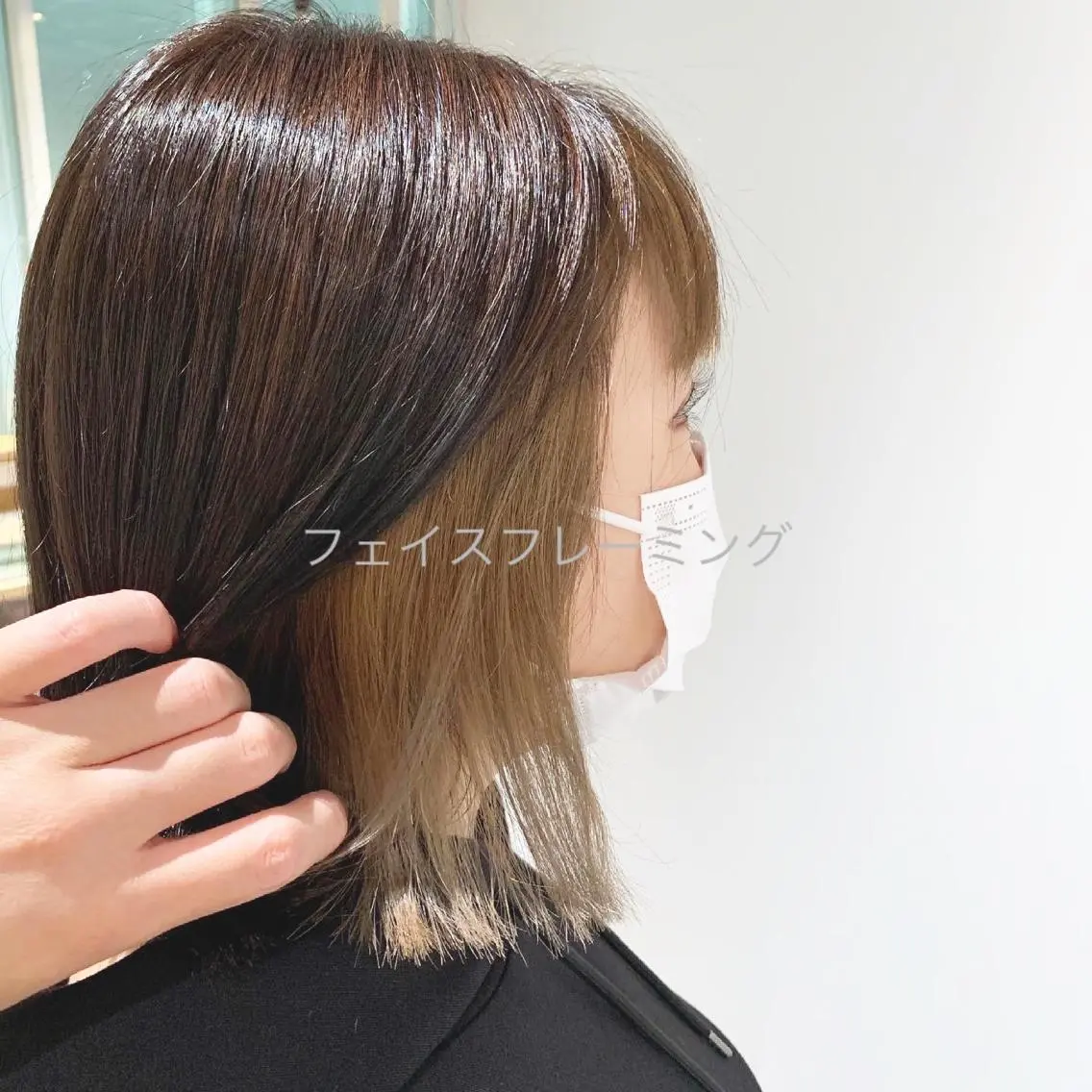 ショート カラー ヘアアレンジ カット ヘアカラー トリートメント 透明感カラー ボブ 髪と心を整える美容師のヘアスタイル