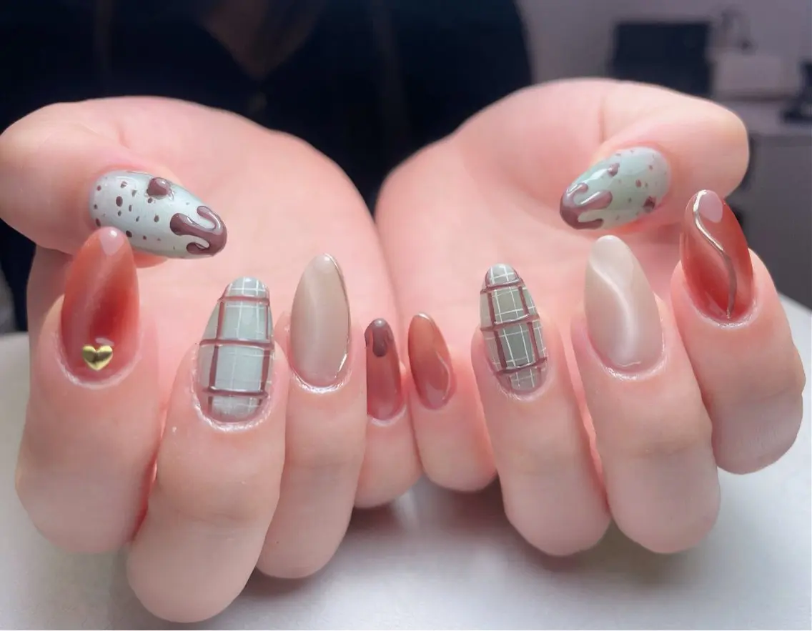 ネイル 長さ出し フットネイル フレンチネイル ジェルネイル ガラスフレンチ ハンドネイル 中野駅から2分 MEO NAILのネイルデザイン