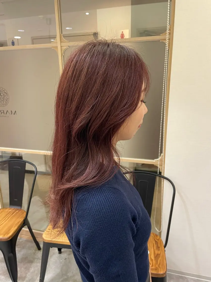 ロング care'A 林のヘアスタイル