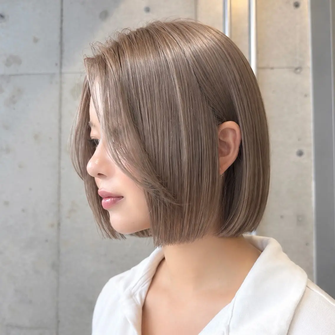 ショート カラー ヘアアレンジ カット ヘアカラー トリートメント 💥ボブ/艶髪/ 透明感カラー/陸人のヘアスタイル