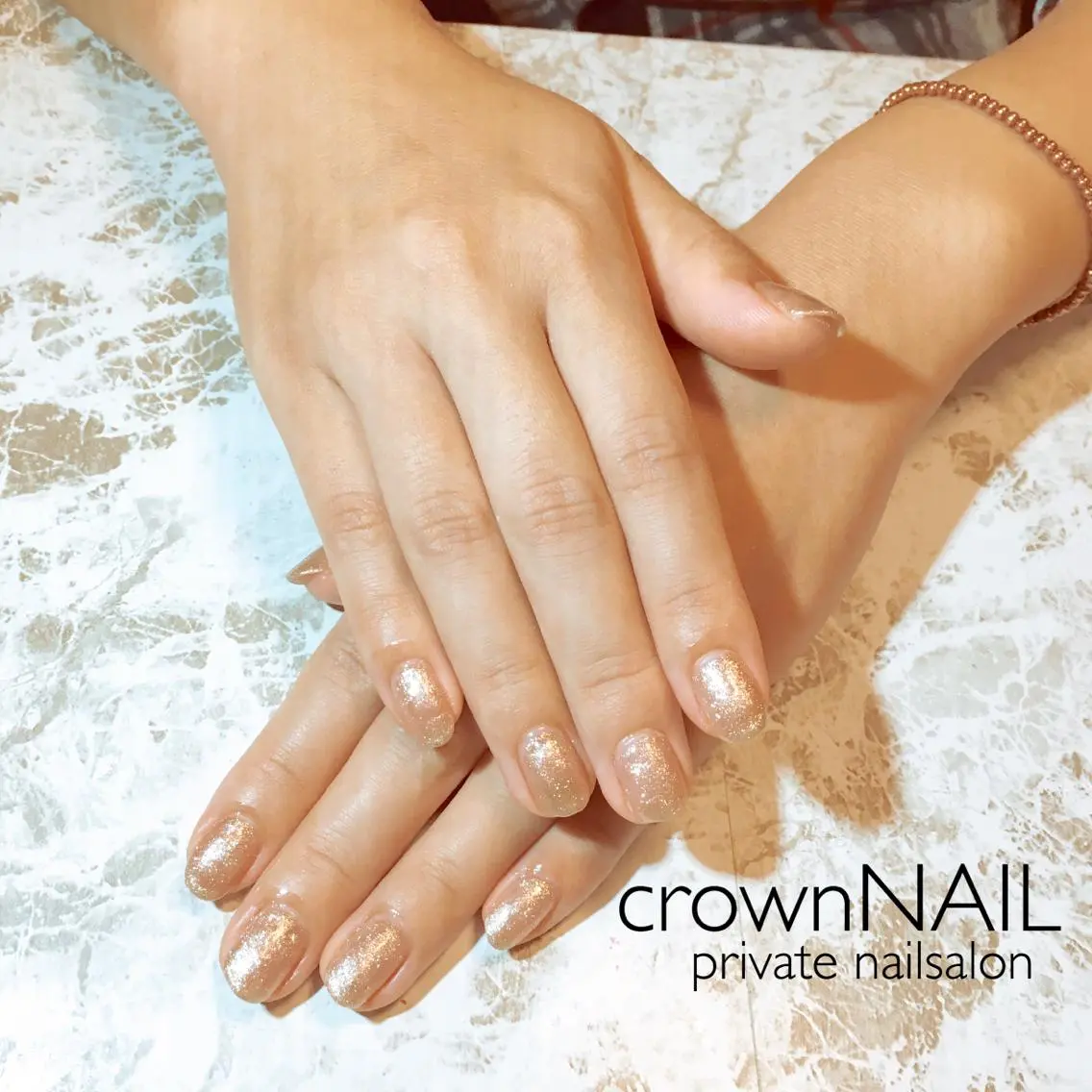 ネイル ゴールド 赤色 ensowa✱laf NAILのネイルデザイン