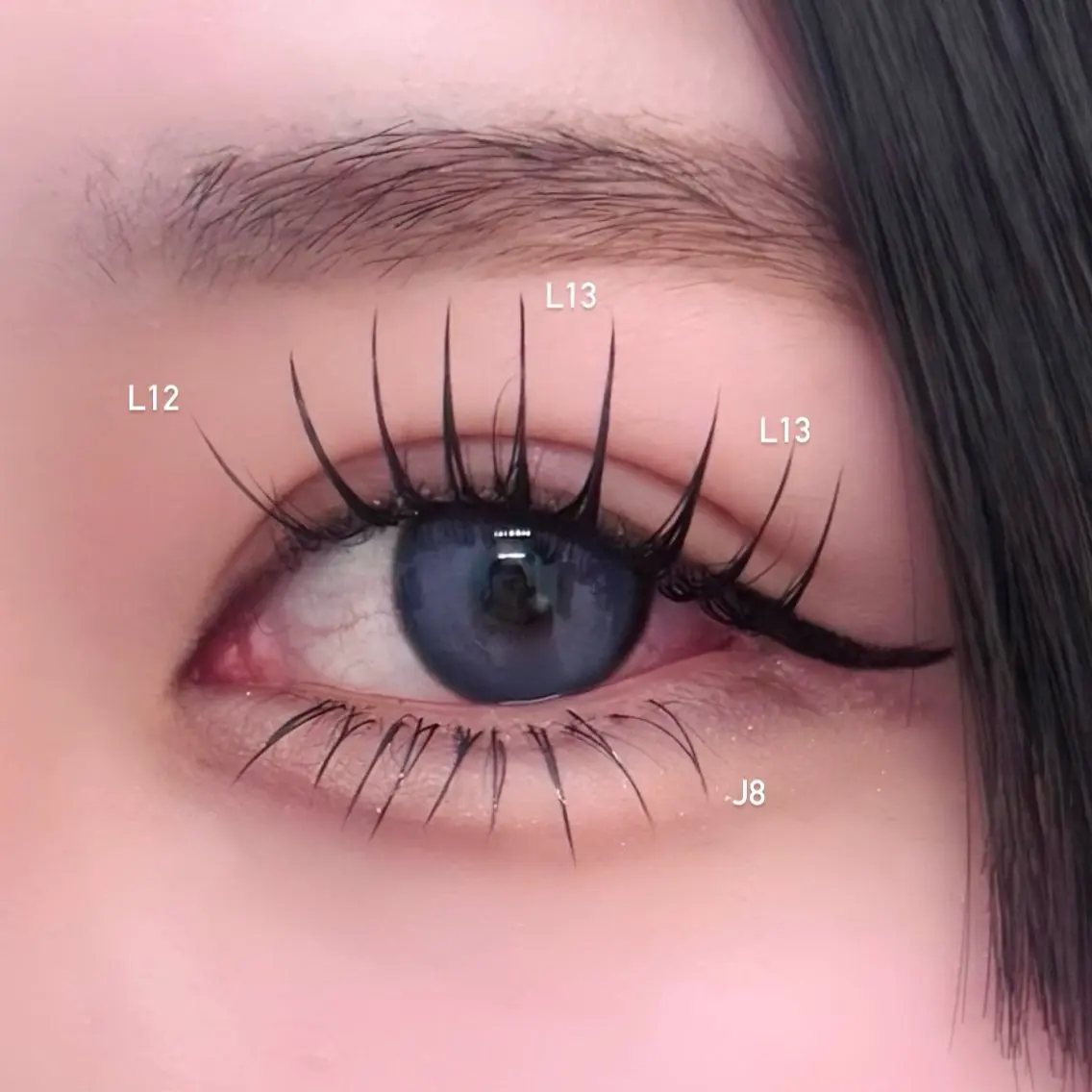 マツエク・マツパ マツエク fein.aoi🎀 🤍のマツエク・マツパデザイン