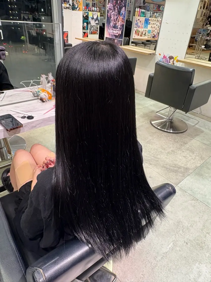カラー ヘアカラー オタク美容師 ばっしーのヘアスタイル