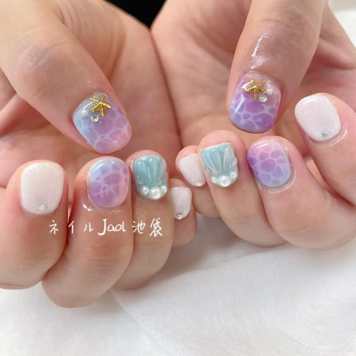 ショート ネイルJaol 池袋のネイルデザイン