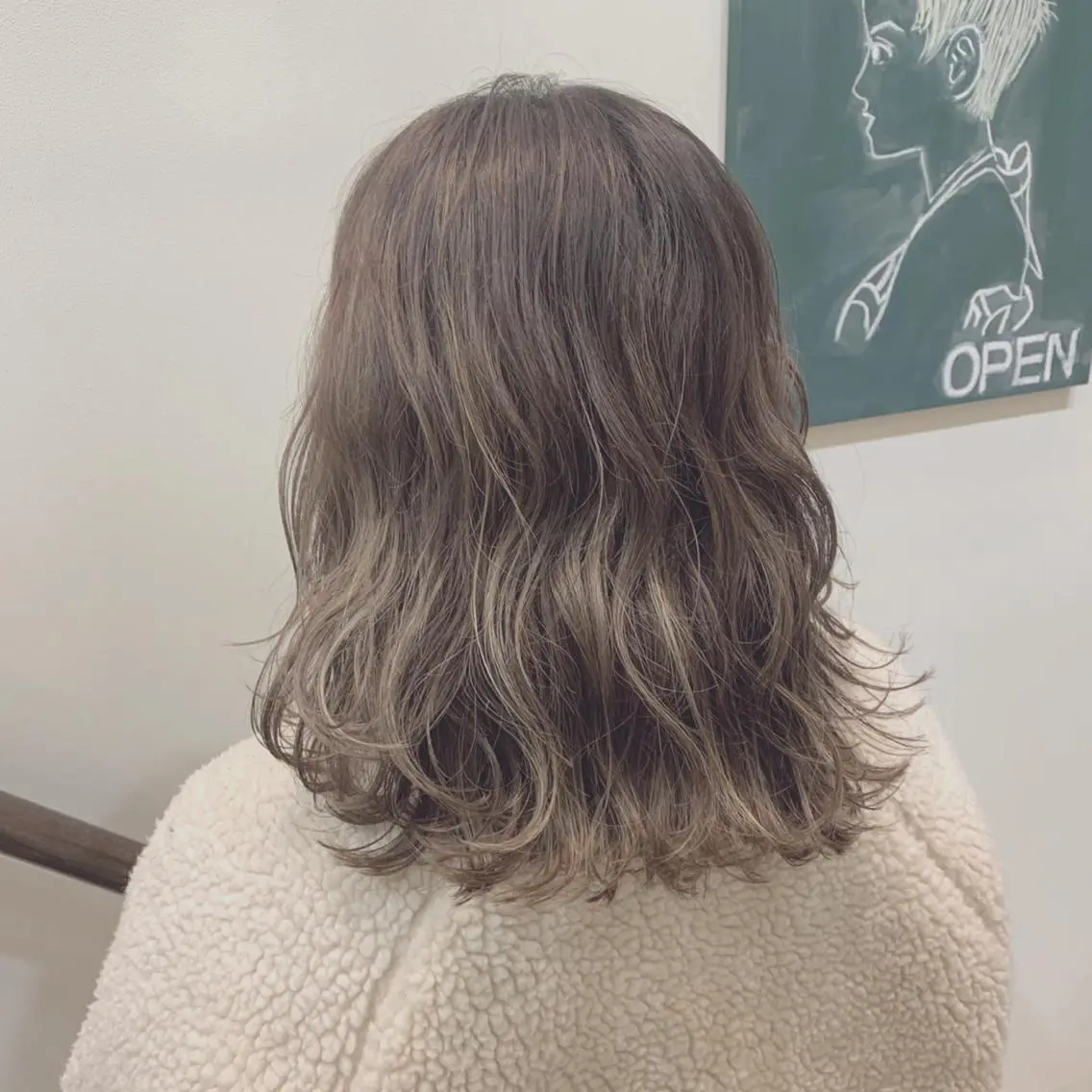ミディアム カラー HAREru. モデル募集【戸塚】のヘアスタイル