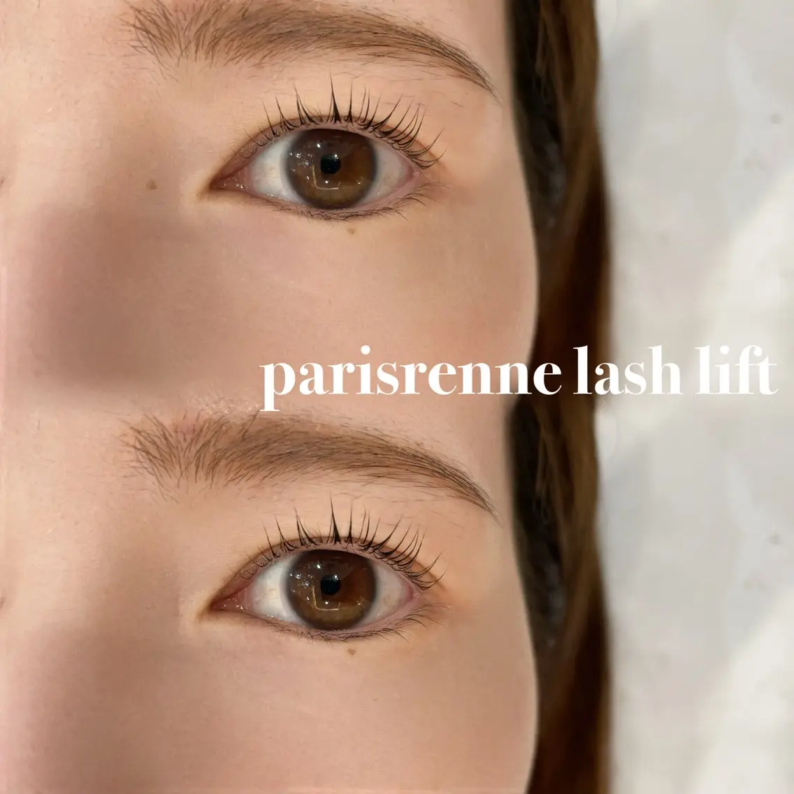 マツエク・マツパ ナチュラル パリジェンヌラッシュリフト Aoi⭐️ 心斎橋eyelashのマツエク・マツパデザイン