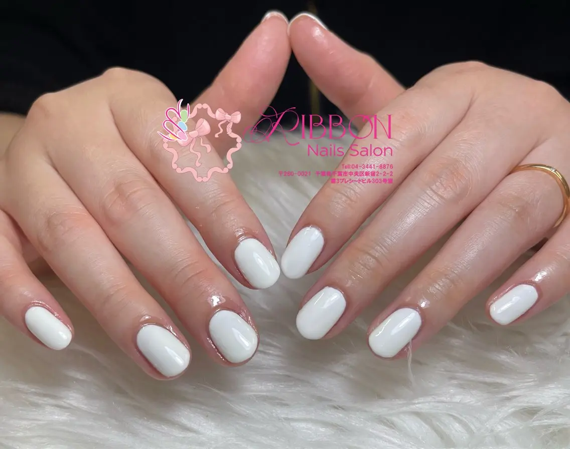 ネイル フレンチネイル ジェルネイル マグネットネイル 持ち込み ニュアンスネイル ハンドネイル Ribbonnail salonのネイルデザイン